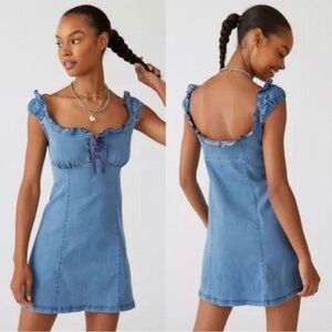 Urban Outfitters Blue Mini Dress